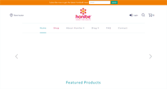 Desktop Screenshot of honibe.com