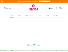 Tablet Screenshot of honibe.com